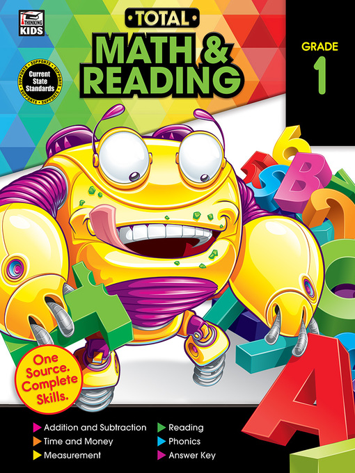 Title details for Total Math and Reading, Grade 1 by Thinking Kids - Available